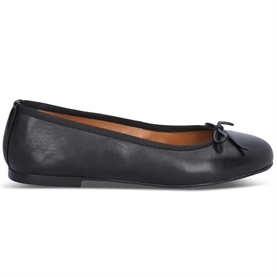 Billi Bi A5900 Ballerina Sko, Black Nappa